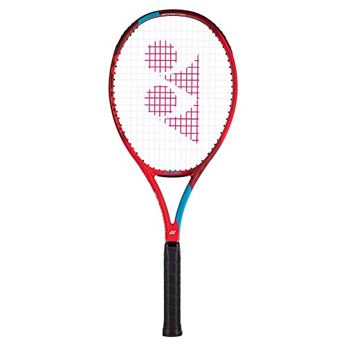 YONEX VCORE Feel Tennis Racquet, Tango Red (4 1/8" Grip Size)