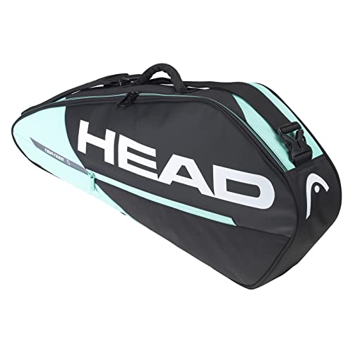HEAD Tour Team 3R Racket Bag, Black/Mint, One Size