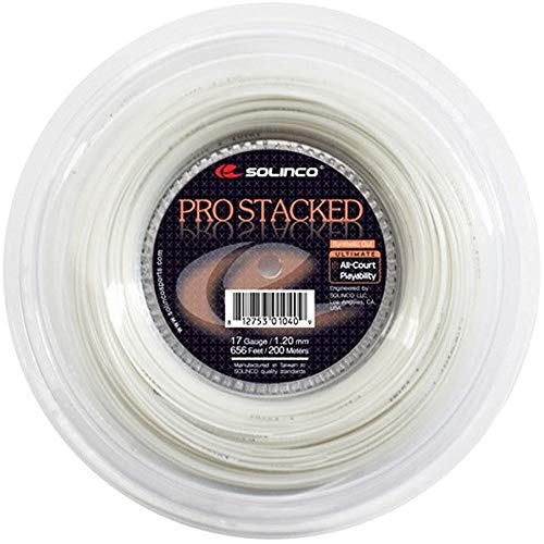 Solinco Pro-Stacked Tennis String Reel-White-17