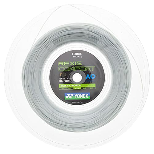 YONEX Rexis Comfort 125 / 16L Tennis String Reel (200m/656ft) (Cool White)